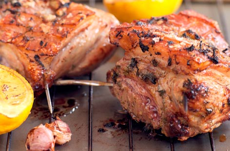 Butterflied Lemon, Garlic and Dill Pork Shoulder Chunks 2 HERO